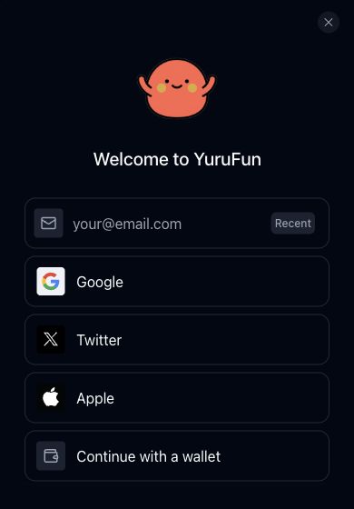 Create your account — Enter your email address